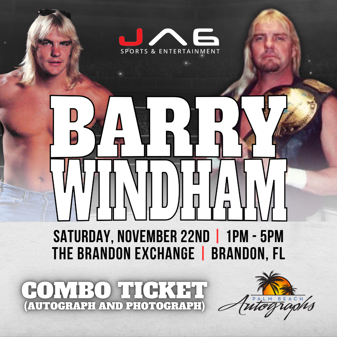 BARRY WINDHAM AUTOGRAPH EVENT - Tampa (Brandon Exchange) In-Store Public Signing - November 22nd, 2025