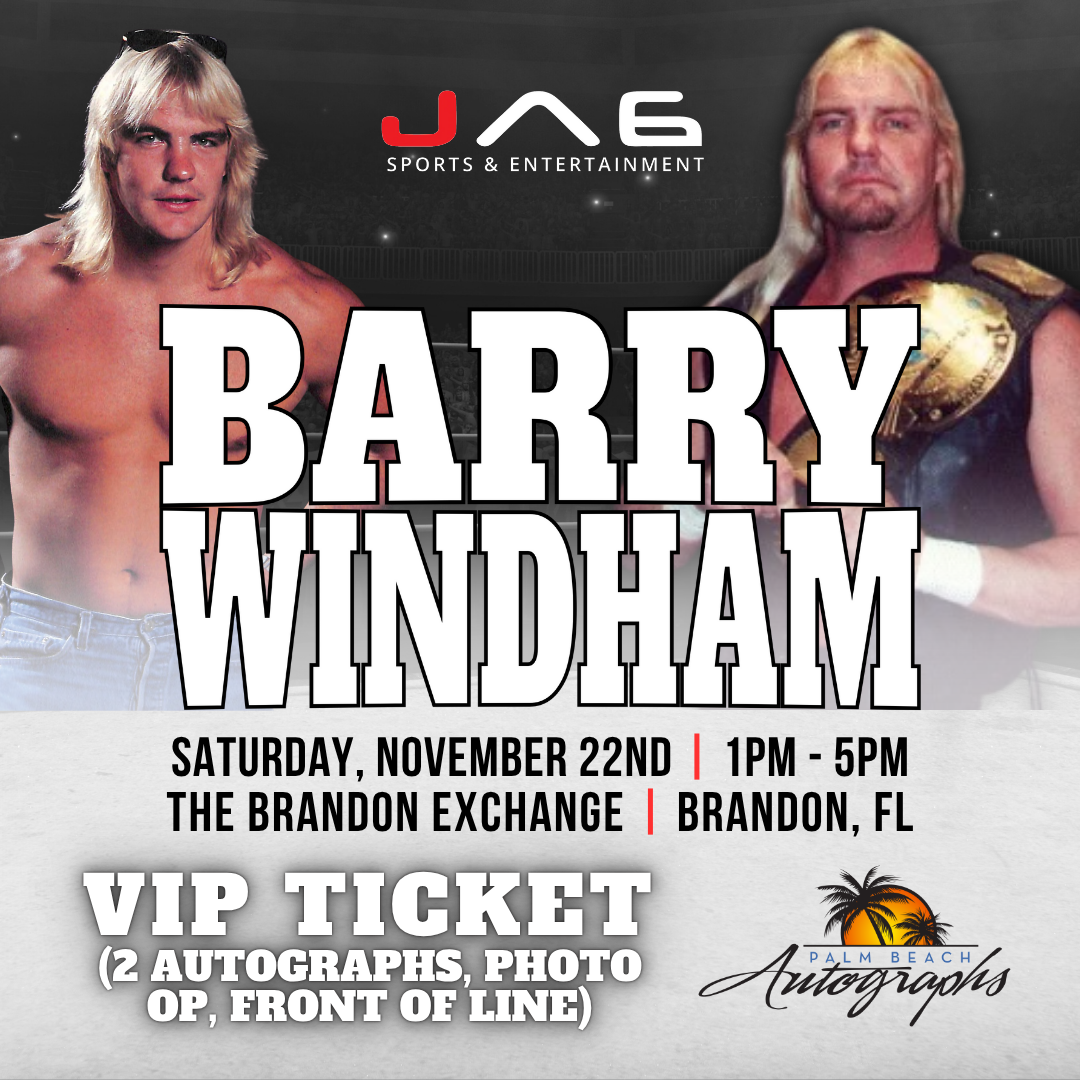 BARRY WINDHAM AUTOGRAPH EVENT - Tampa (Brandon Exchange) In-Store Public Signing - November 22nd, 2025