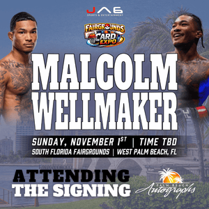 MALCOLM WELLMAKER UFC In-Person Autograph Event at Fairgrounds Card Expo Public Signing Event - November 1st, 2026