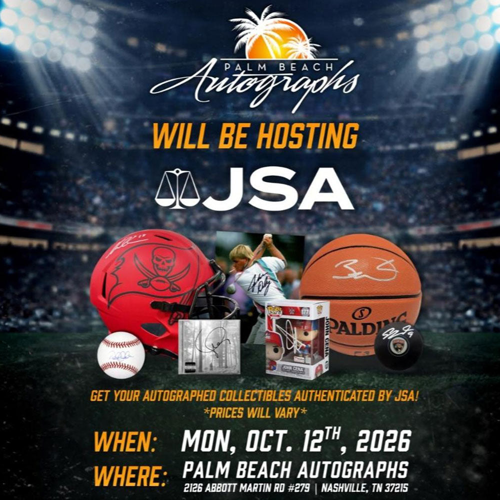 JSA AUTHENTICATION EVENT - NASHVILLE STORE Public Event - October 12th, 2026