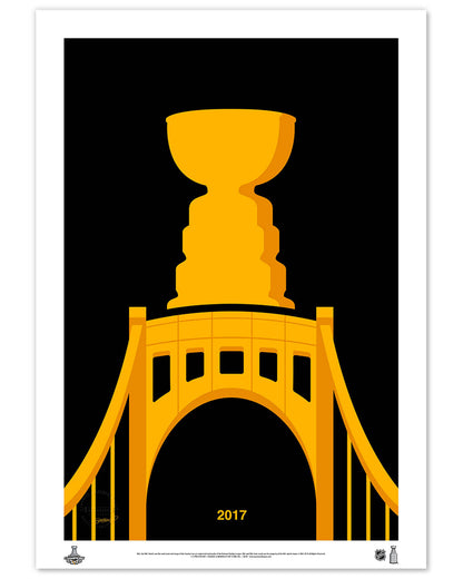 Minimalist Stanley Cup 2017 Art Print