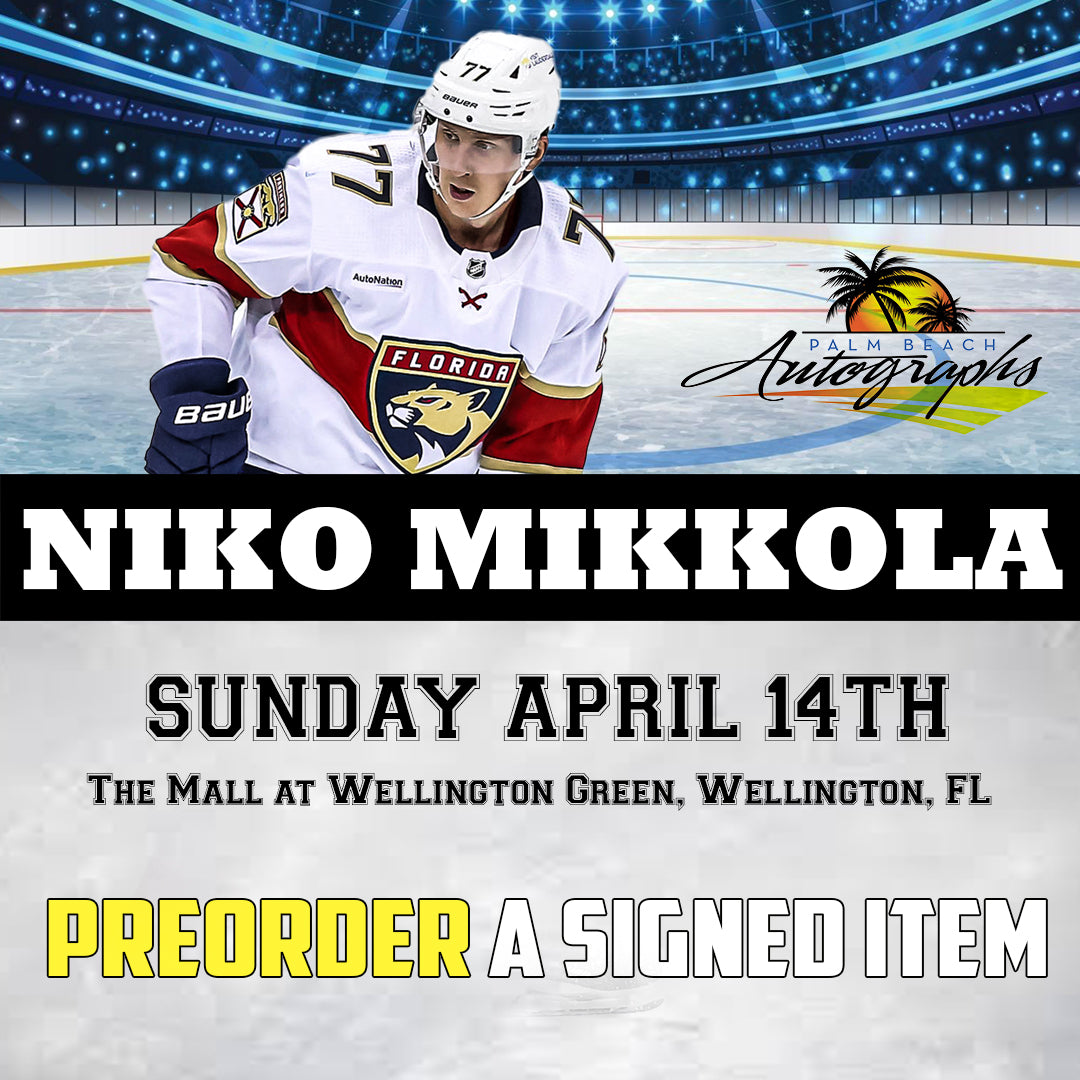PRESALE - Niko Mikkola MAIL ORDER FOR OUR Wellington In-Store Signing - April 14th, 2024 - YOU MUST SELECT AN OPTION OR YOUR ORDER WILL BE CANCELLED