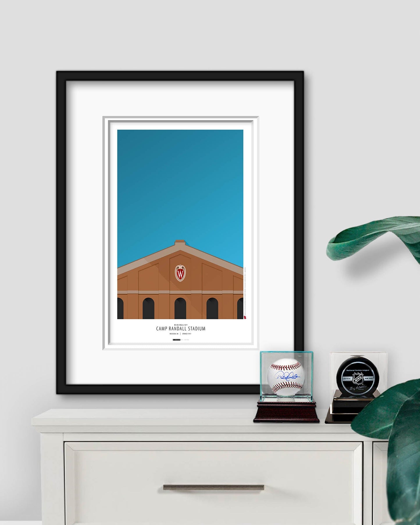 Minimalist Camp Randall Stadium