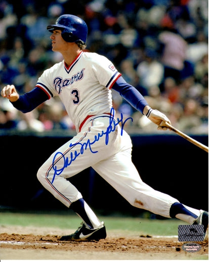 Dale Murphy Autographed Atlanta Braves (Throwback) 8x10 Photo - JSA