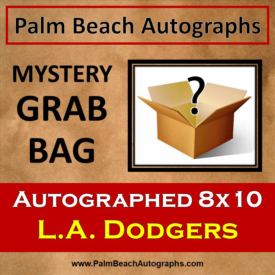 MYSTERY GRAB BAG - Los Angeles Dodgers Autographed 8x10 Photos