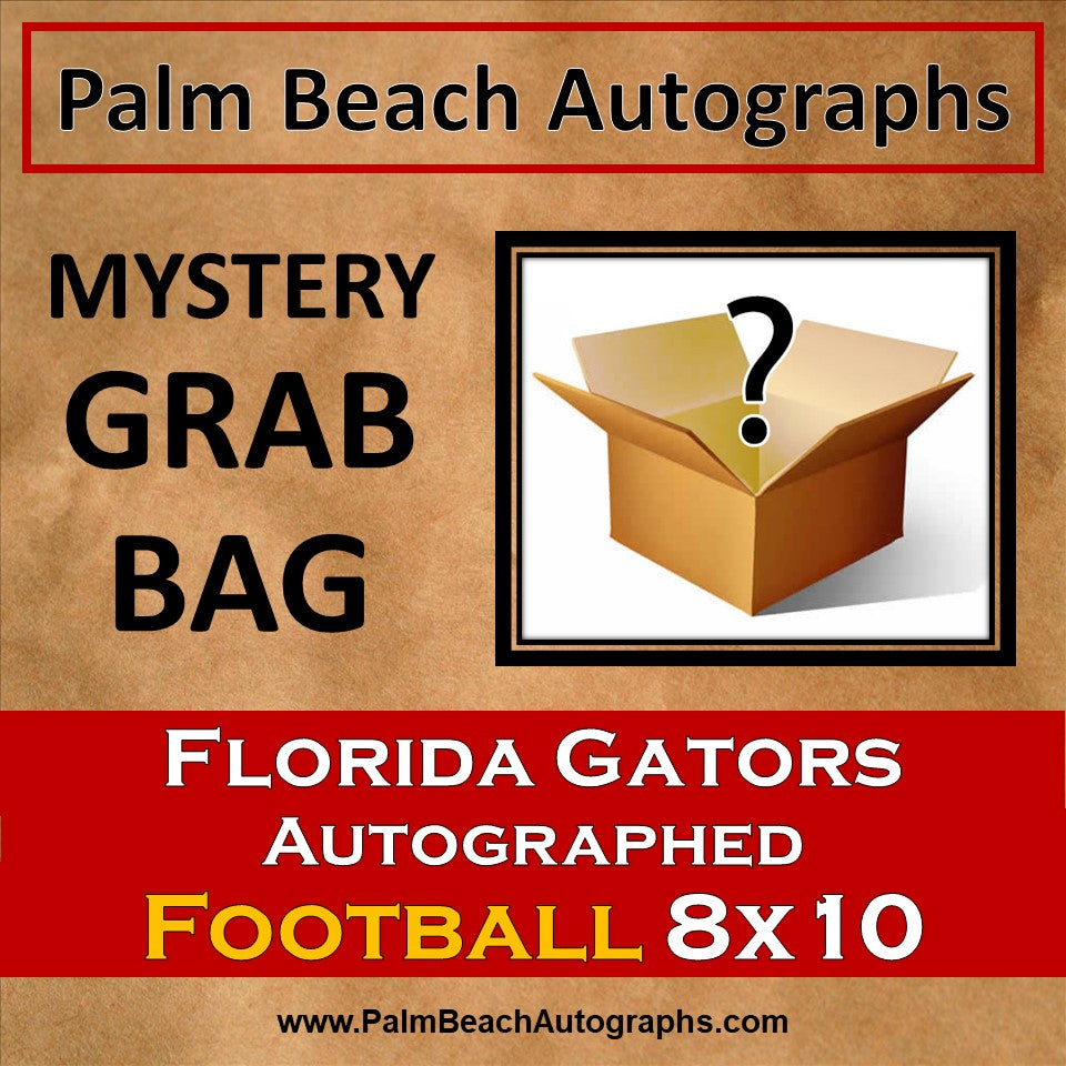 MYSTERY GRAB BAG - Florida Gators Football Autographed 8x10 Photo