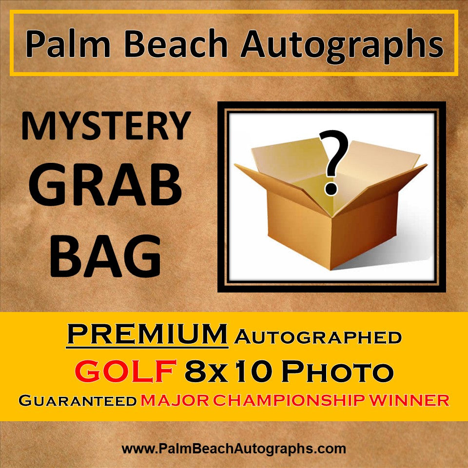MYSTERY GRAB BAG - PREMIUM PGA Major Winner Autographed 8x10 Photo