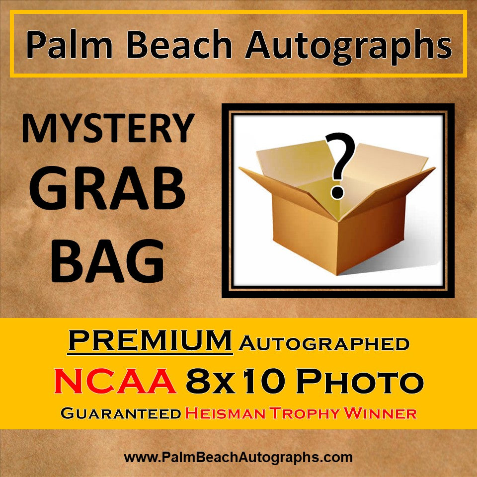 MYSTERY GRAB BAG - Premium NCAA Football Autographed 8x10 Photo - All Heisman Trophy Winners