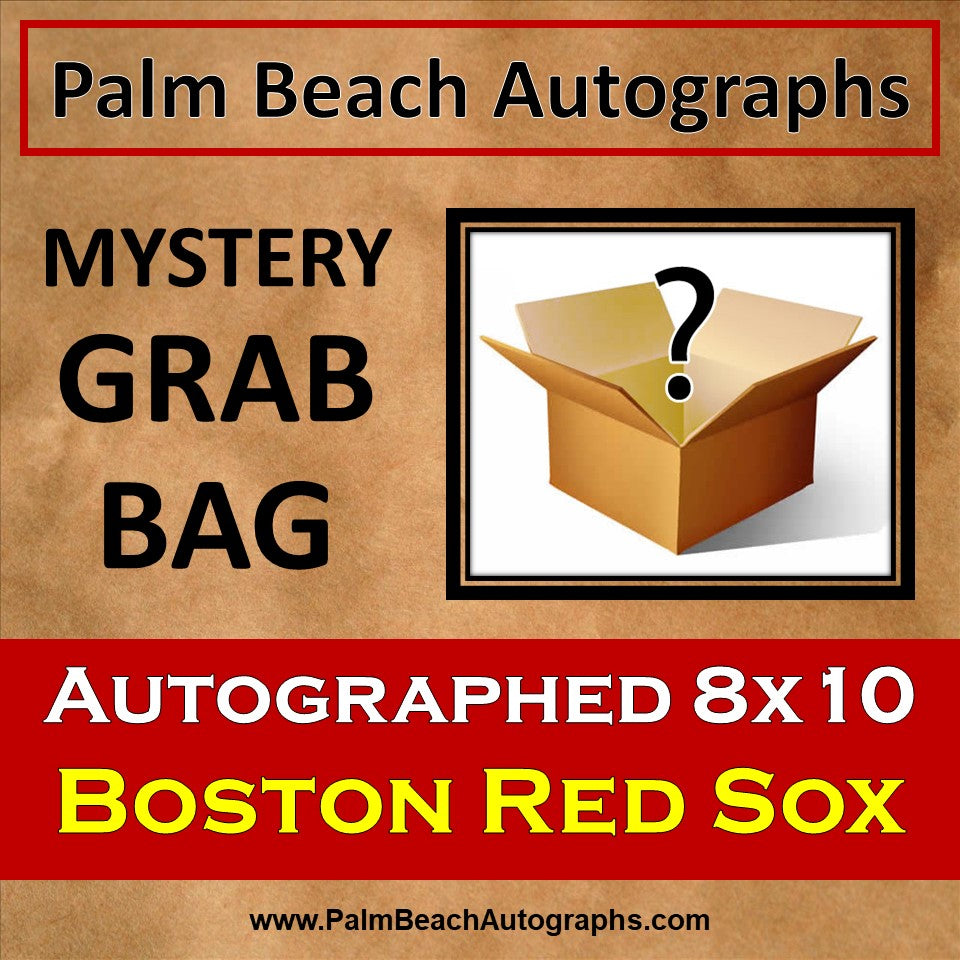 MYSTERY GRAB BAG - Boston Red Sox Autographed 8x10 Photo
