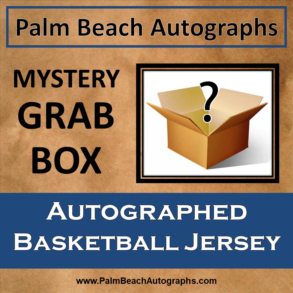 MYSTERY GRAB BOX - Autographed Basketball Jersey