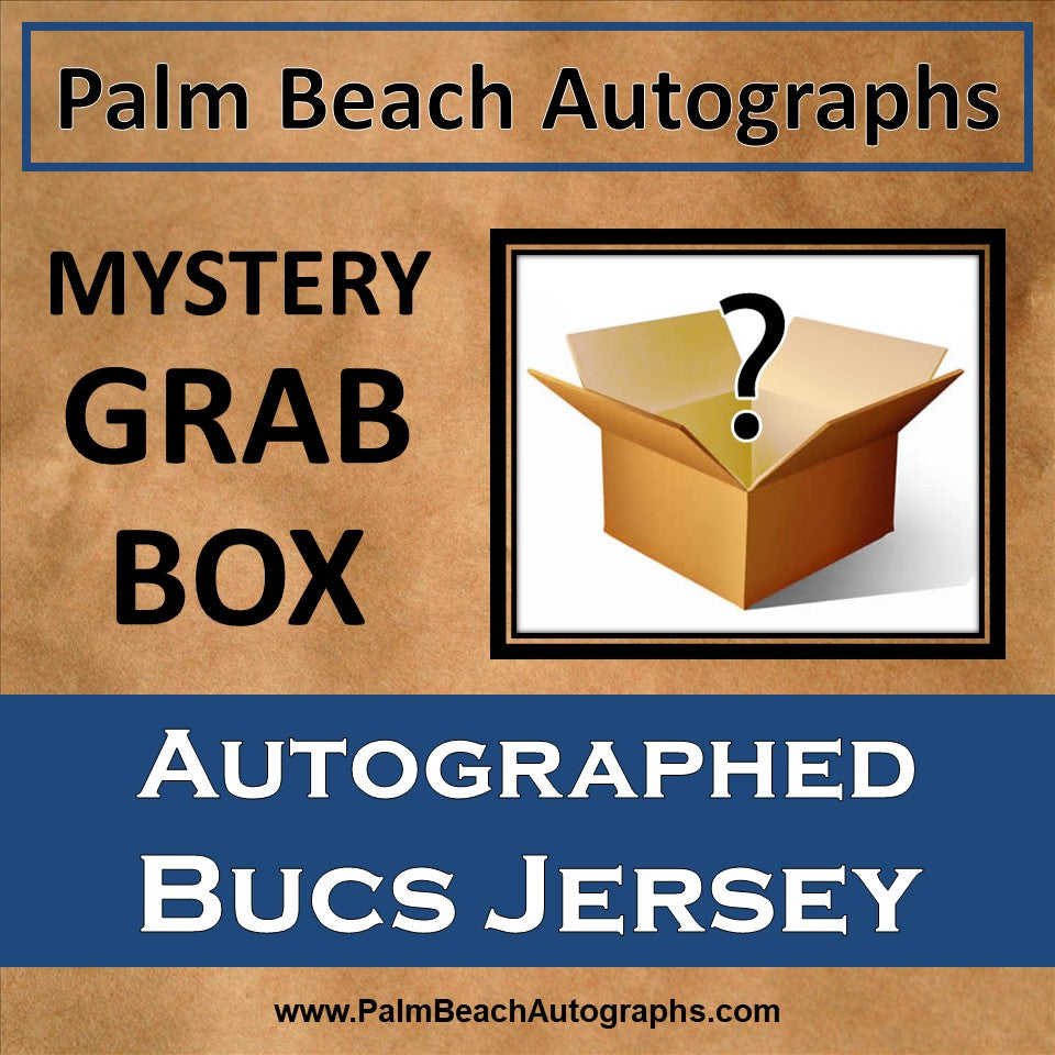 MYSTERY GRAB BOX - Autographed Tampa Bay Buccaneers Football Jersey