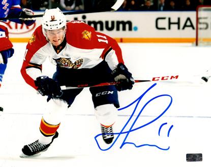 Jonathan Huberdeau Autographed Florida Panthers 8x10 Photo
