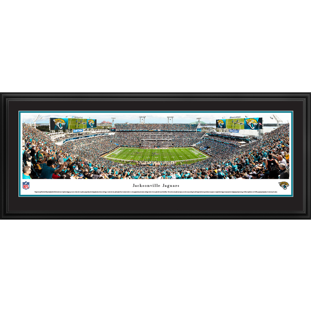Jacksonville Jaguars Deluxe Framed Stadium Panoramic