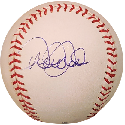 Derek Jeter Autographed Panel MLB Baseball - JSA