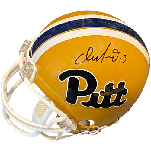 Dan Marino Autographed Pittsburgh Panthers Mini Helmet - JSA