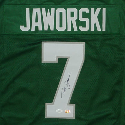 Ron Jaworski Autographed Philadelphia Eagles (Green #7) Jersey - JSA – Palm  Beach Autographs LLC