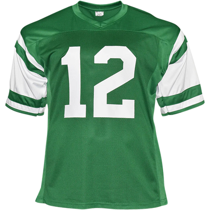 Joe Namath Autographed New York Jets (Green #12) Jersey - JSA