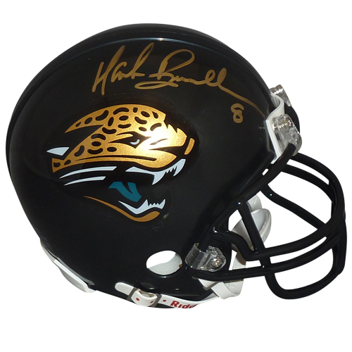 Mark Brunell Autographed Jacksonville Jaguars (Throwback) Mini Helmet