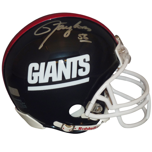 Lawrence Taylor Autographed New York Giants (Throwback) Mini Helmet - JSA