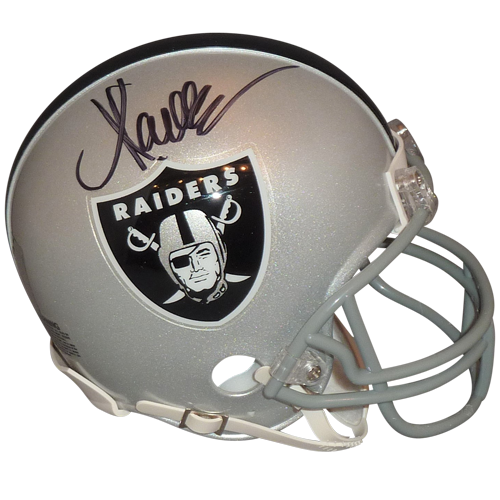 Marcus Allen Autographed Oakland Raiders Mini Helmet