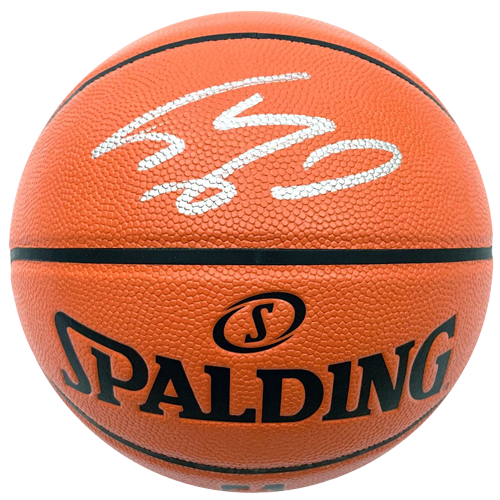Shaquille O'Neal Autographed NBA I/O Basketball - Beckett Witness
