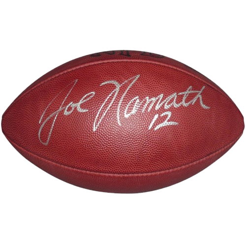 Joe Namath Autographed NFL Game Football