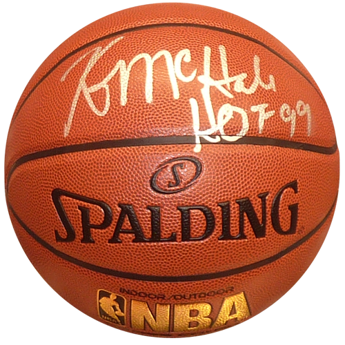 Kevin McHale Autographed NBA Basketball