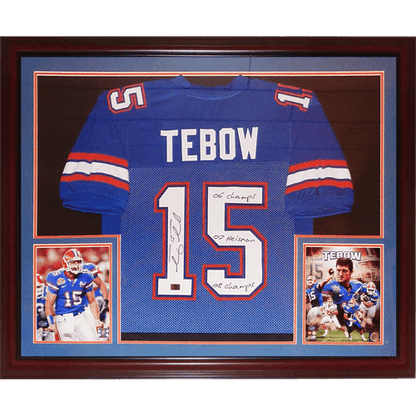 Tim tebow signed hot sale jersey