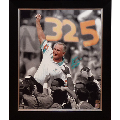 Don Shula Autographed Miami Dolphins (Carried Off Field 