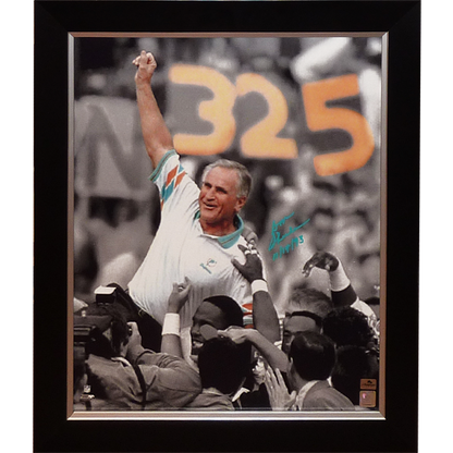 Don shula autographed football 2025