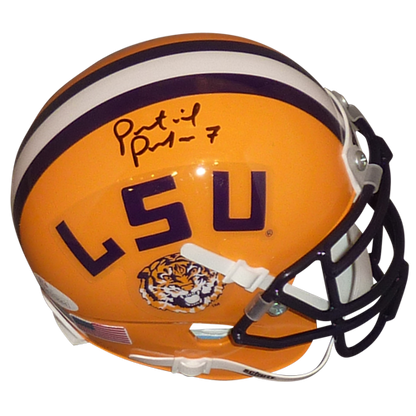 Patrick Peterson Autographed LSU Tigers Mini Helmet
