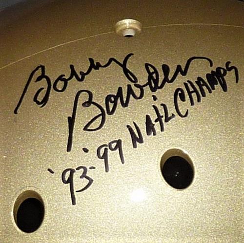 Bobby Bowden Autographed Florida State FSU Seminoles Deluxe Full-Size Replica Helmet w/ "93 99 Champs"