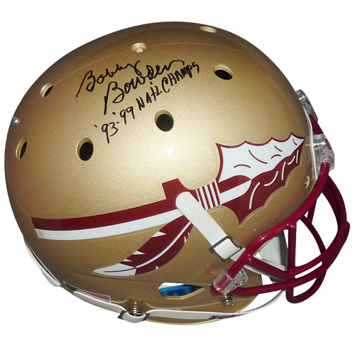 Bobby Bowden Autographed Florida State FSU Seminoles Deluxe Full-Size ...