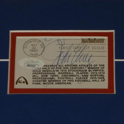 John Elway Autographed Denver Broncos "Signature Series" Frame