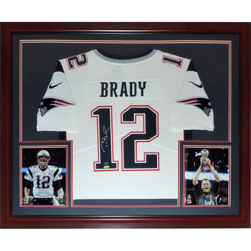 framed brady jersey