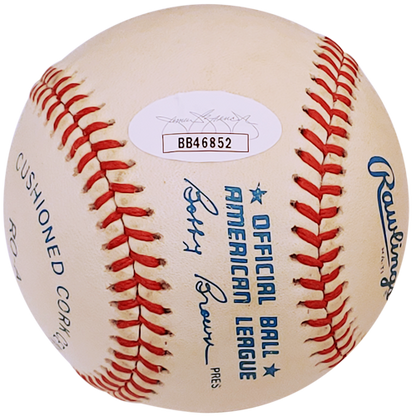 Mickey Mantle Autographed Official AL Baseball - JSA Full Letter