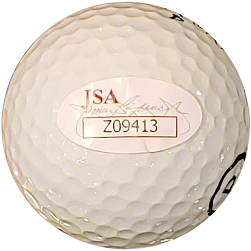 Arnold Palmer Autographed Golf Ball - JSA