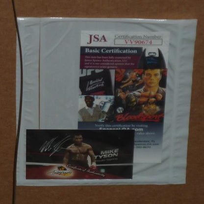 Mike Tyson Autographed Boxing (Nintendo Punchout) Deluxe Framed 16x20 Photo - Tyson Holo