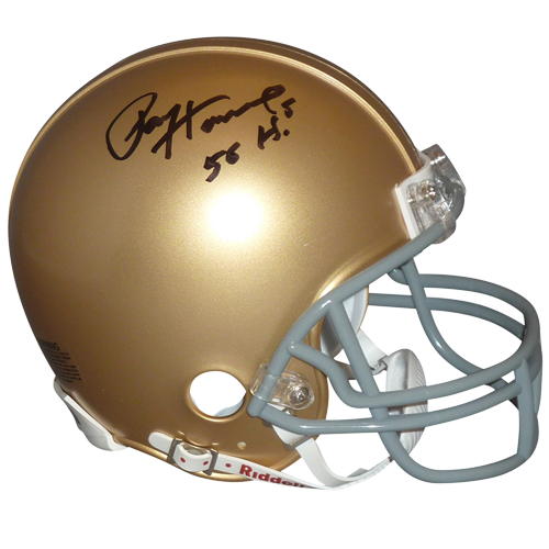 Paul Hornung Autographed Notre Dame Irish Mini Helmet w/ 