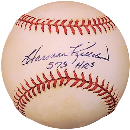 Harmon Killebrew Autographed OAL Baseball w/ "573 HRs" - JSA