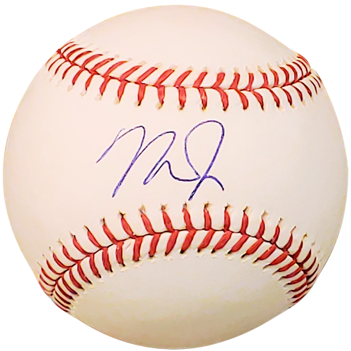 Mike Trout Autographed MLB Baseball - Los Angeles Angels - MLB Holo