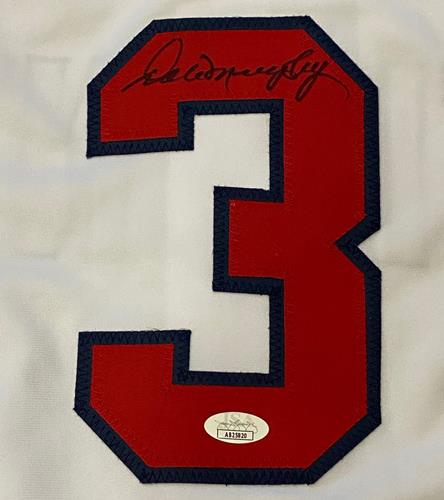 Dale Murphy Autographed Atlanta Braves (White #3) Custom Jersey - JSA