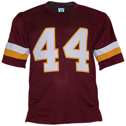 John Riggins Autographed Washington (Maroon #44) Custom Jersey - JSA