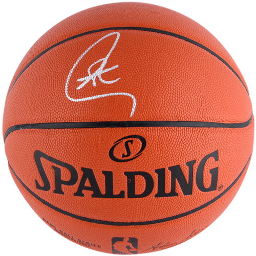 Stephen Curry Autographed NBA I/O Basketball - JSA