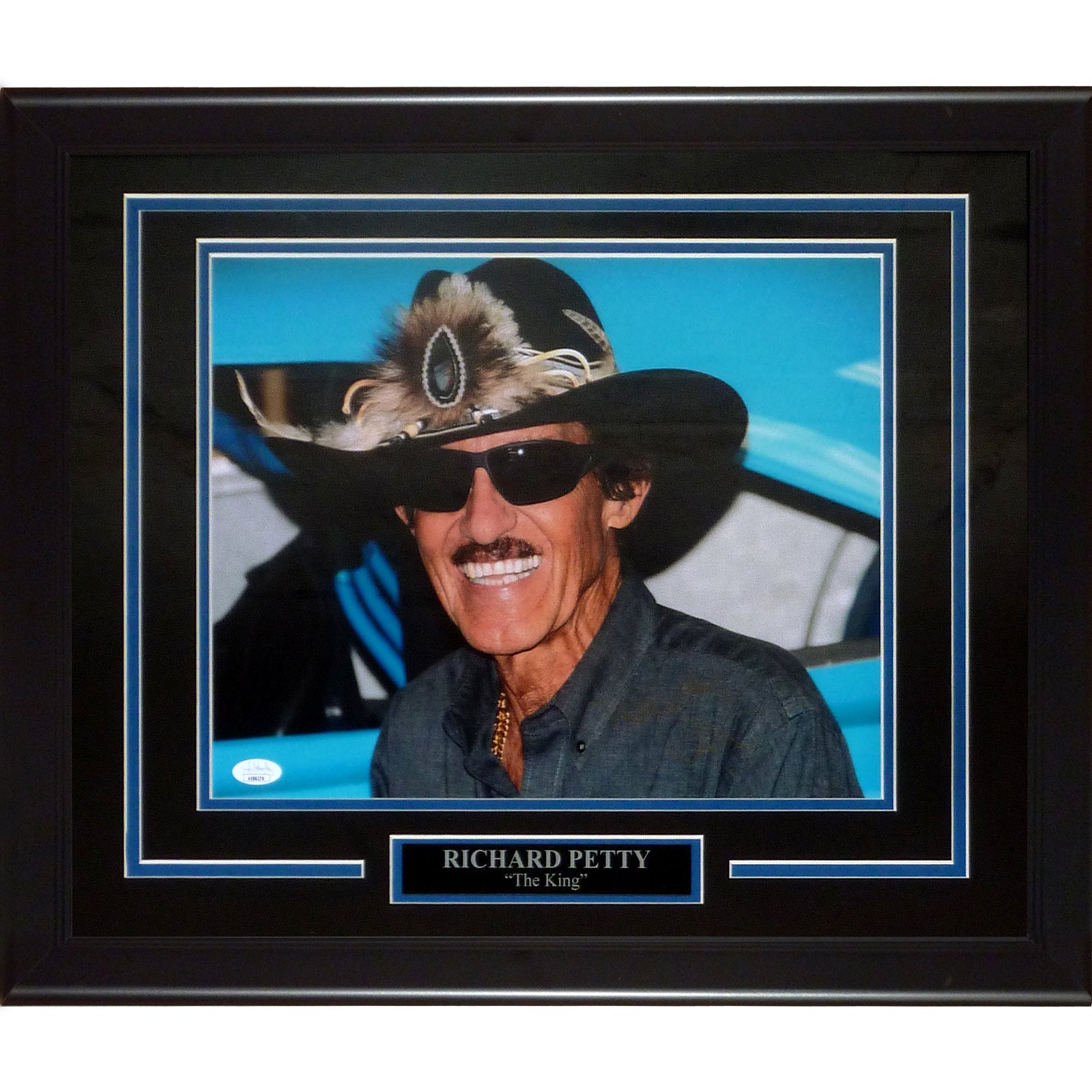 Richard Petty Autographed Nascar Deluxe Framed 11x14 Photo