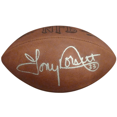 Tony Dorsett Autographed NFL Official Game Footall - JSA