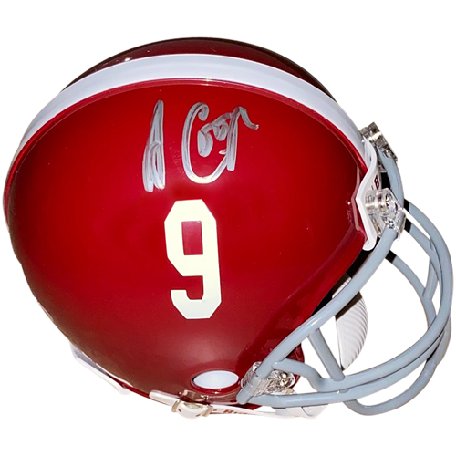 alabama football mini helmet Amari Cooper Autographed Alabama Crimson Tide Mini Helmet