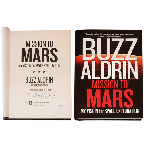 Buzz Aldrin Autographed NASA 