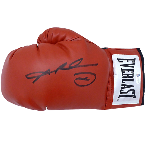 Sugar Ray Leonard Autographed Everlast (Red) Boxing Glove - Beckett