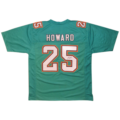 Xavien Howard Autographed Miami (Teal #25) Custom Jersey